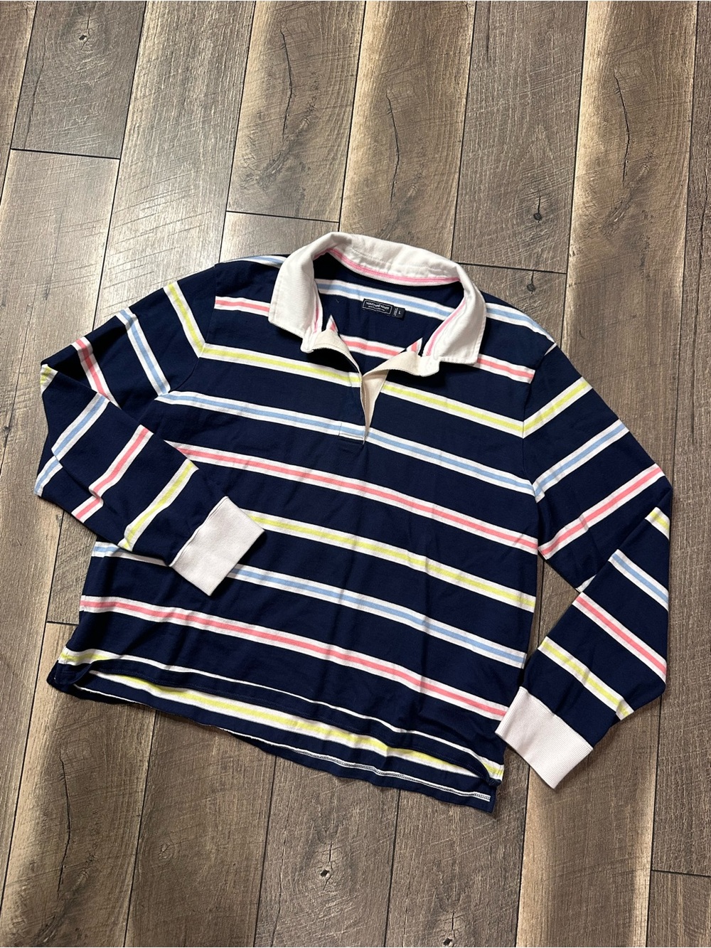 Vineyard Vines Collared Striped Pullover